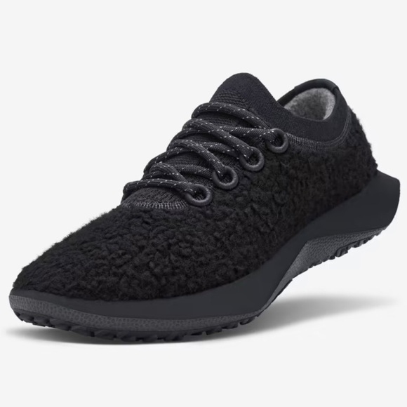 Allbirds Wool Dasher Fluffs Sneakers Black Size 11 - Picture 1 of 8